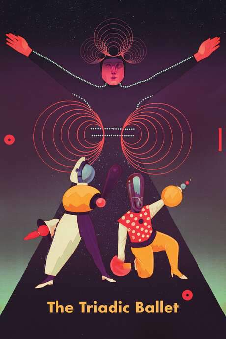    A film in three parts after Oskar Schlemmer’s Triadische Ballett (Triadic Ballet).  